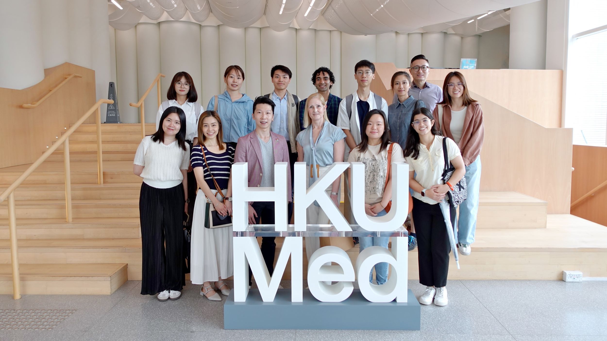 Visual Odyssey - The art of health messaging in HK - Group Photo
