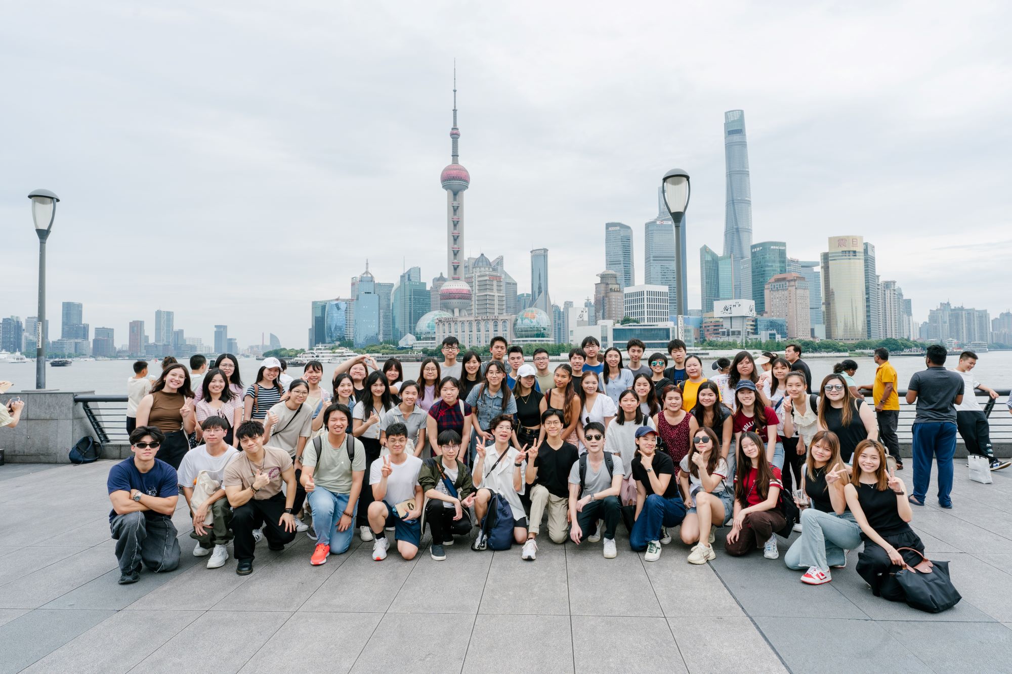 Wuxi-Shanghai Study Tour: City Tour in Shanghai - Group Photo